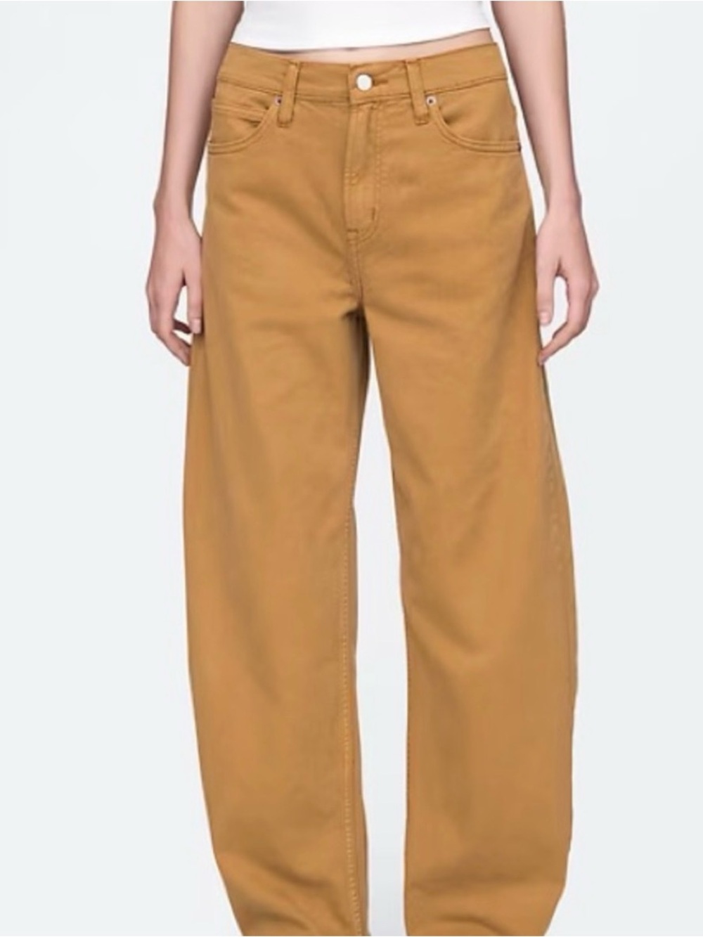 GAP high rise barrel Jeans
